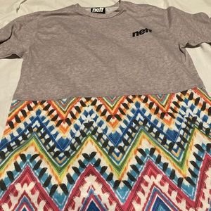 Men’s Neff crazy design tie dye graphic tee